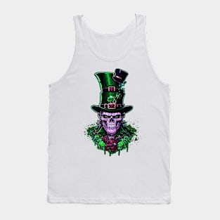 Graffiti Patricks Day Tank Top